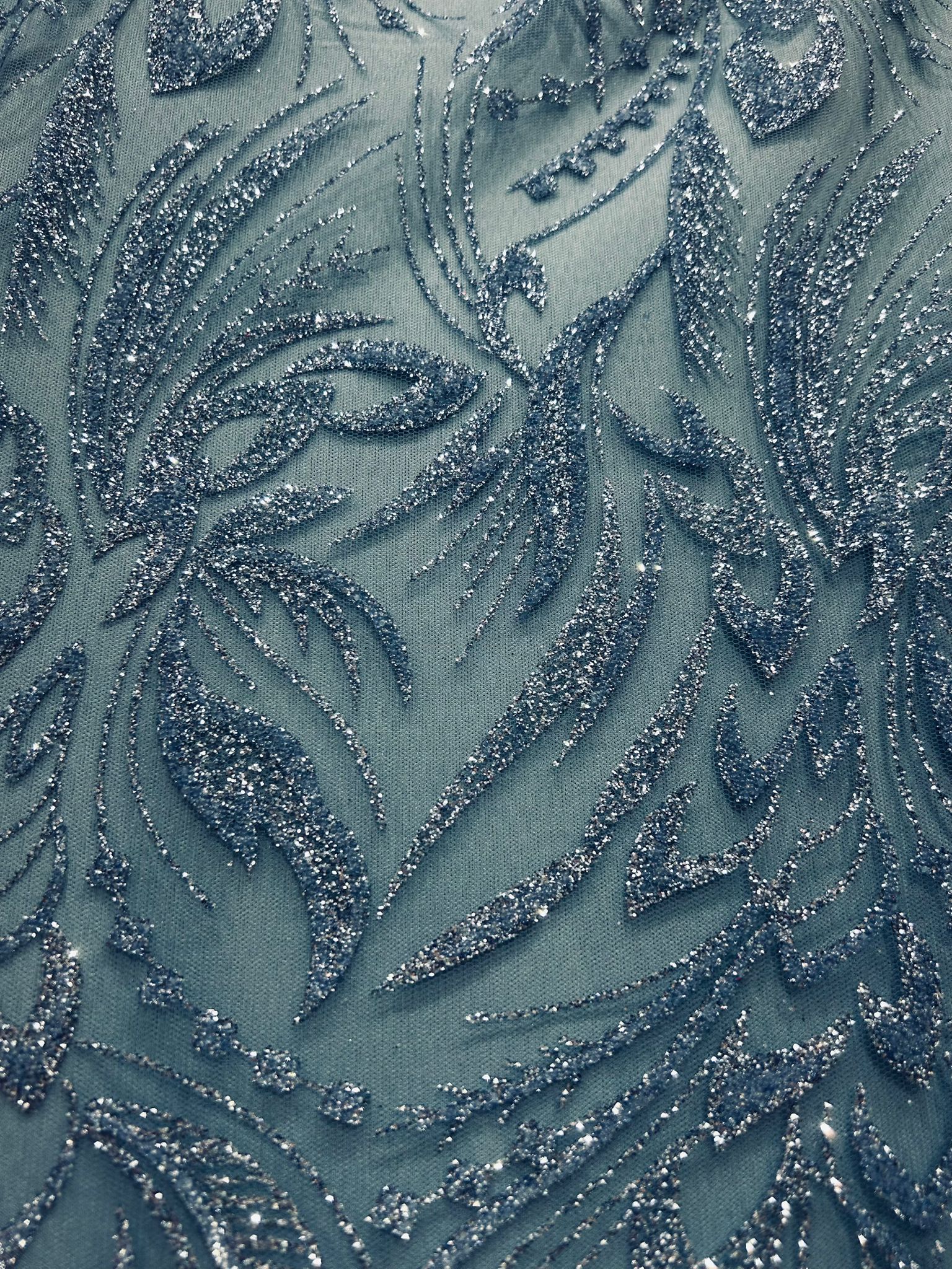 ABITO SIRENA GLITTER CON CORPETTO